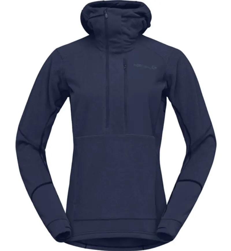 Lofoten Thermal Pro Hood Ws - felpa in pile - donna Blue