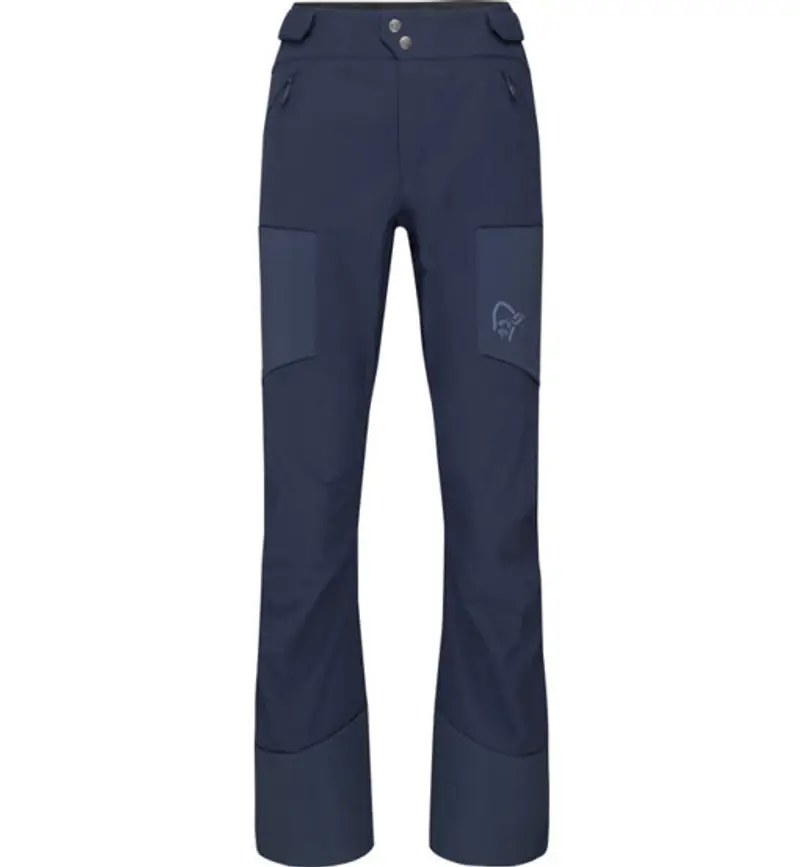 Lyngen hiloflex200 slim - pantaloni scialpinismo - donna Blue