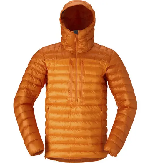 Ms Lofoten down800 Anorak - giacca piumino - uomo Orange