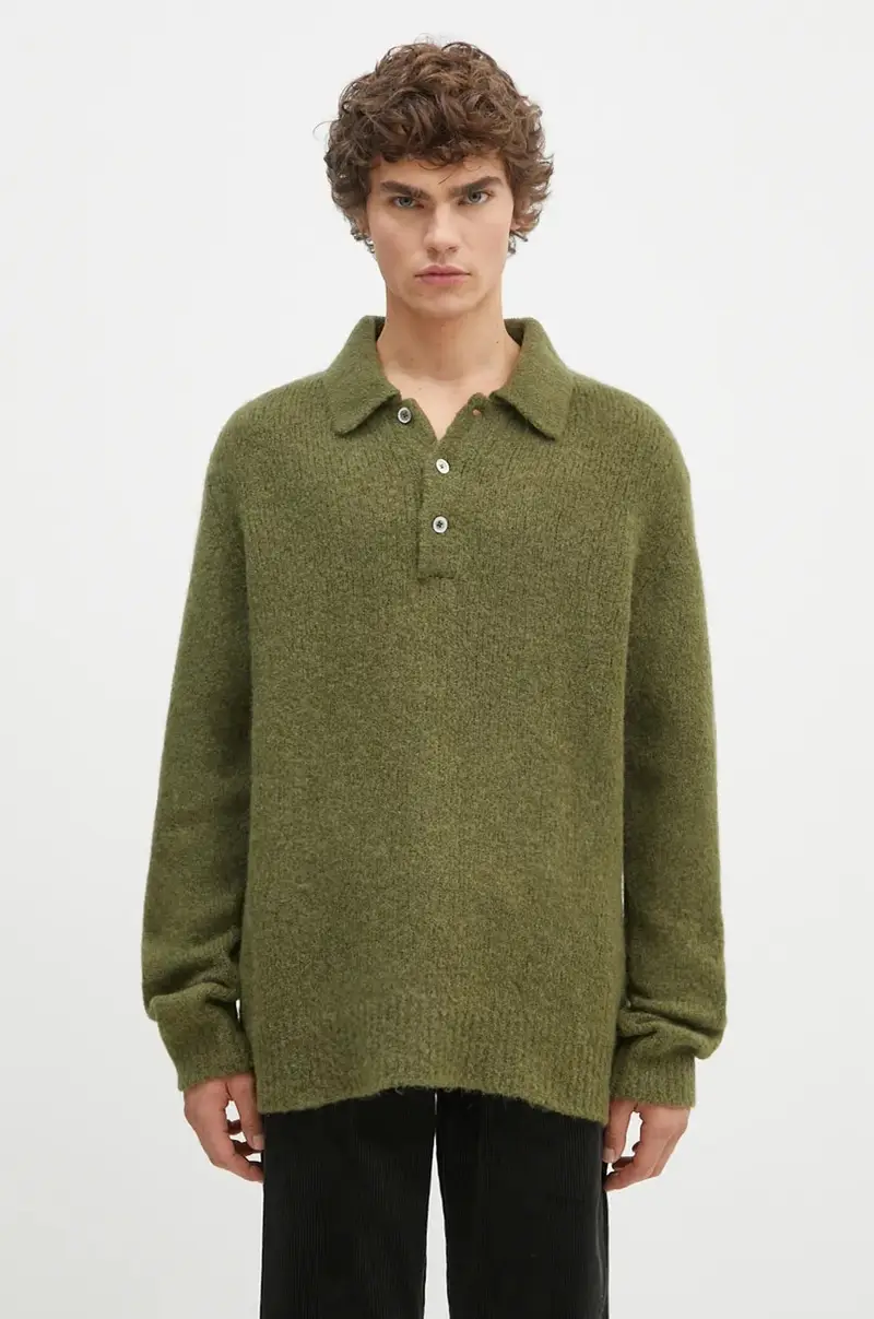 Norse Projects Polo Uomo Verde 2260705