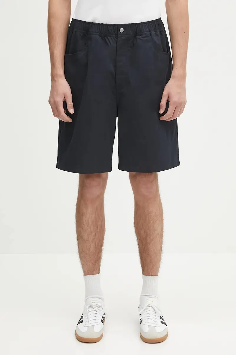 pantaloncini Ragnar Fine Broken Twill Shorts uomo colore blu navy N35.0620.7004