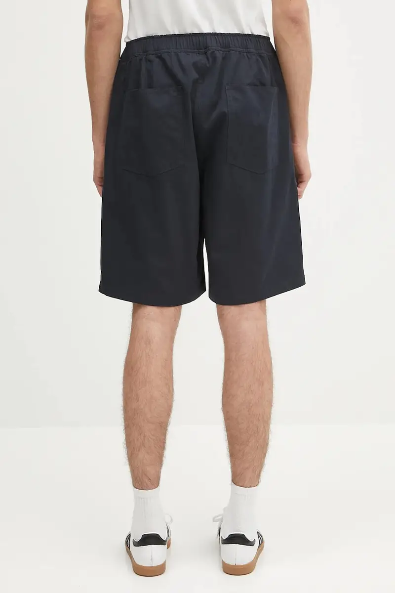 pantaloncini Ragnar Fine Broken Twill Shorts uomo colore blu navy N35.0620.7004 miniatura 3