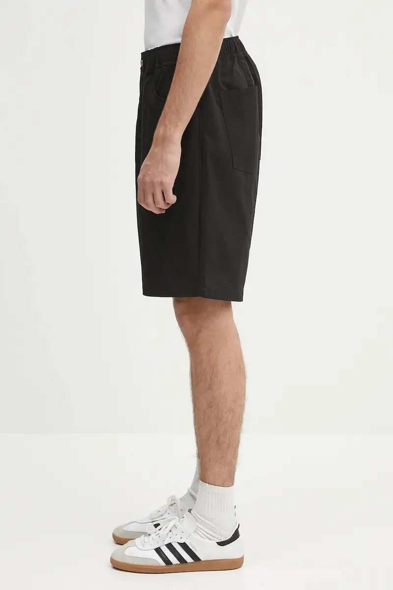 pantaloncini Ragnar Fine Broken Twill Shorts uomo colore nero N35.0620.9999 miniatura 2