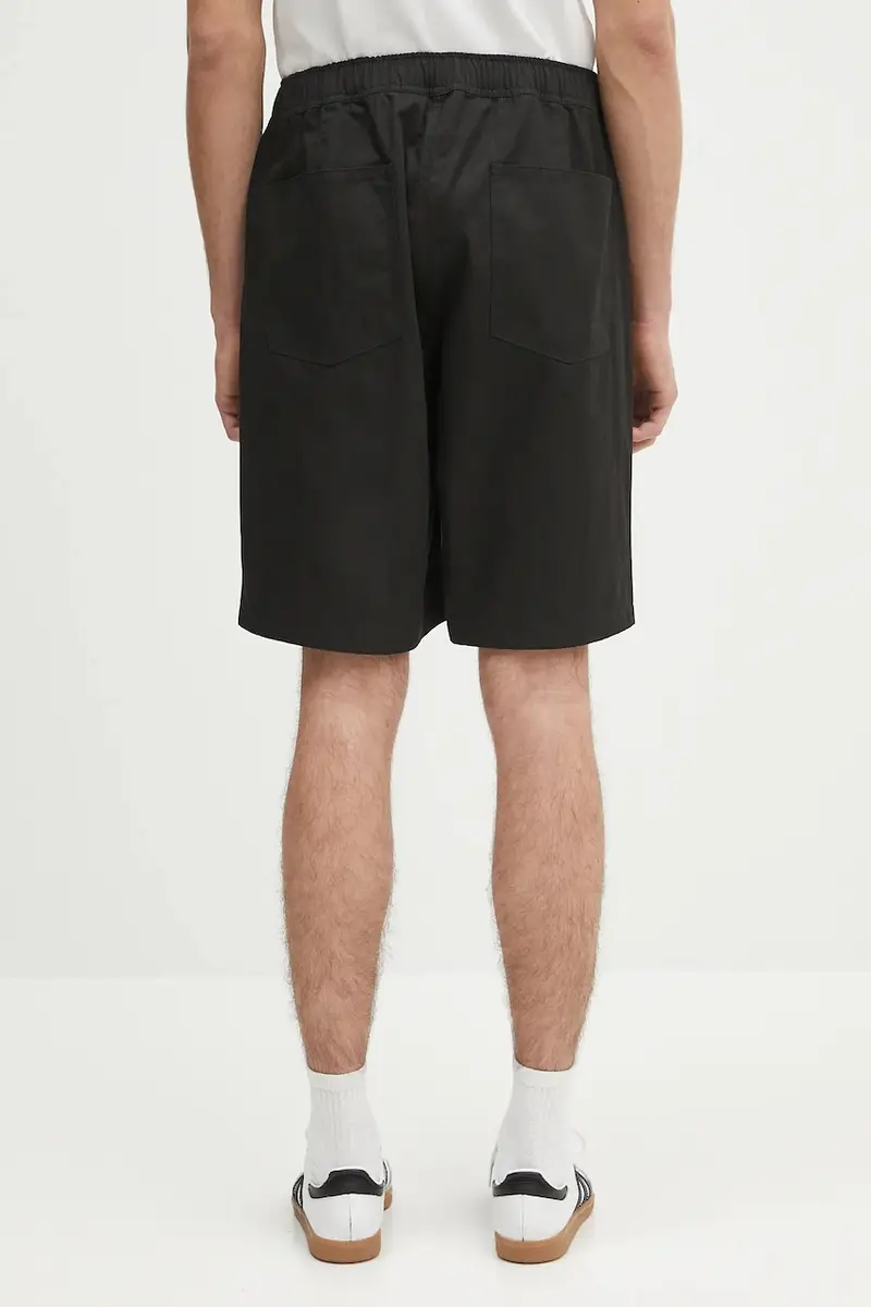 pantaloncini Ragnar Fine Broken Twill Shorts uomo colore nero N35.0620.9999 miniatura 3