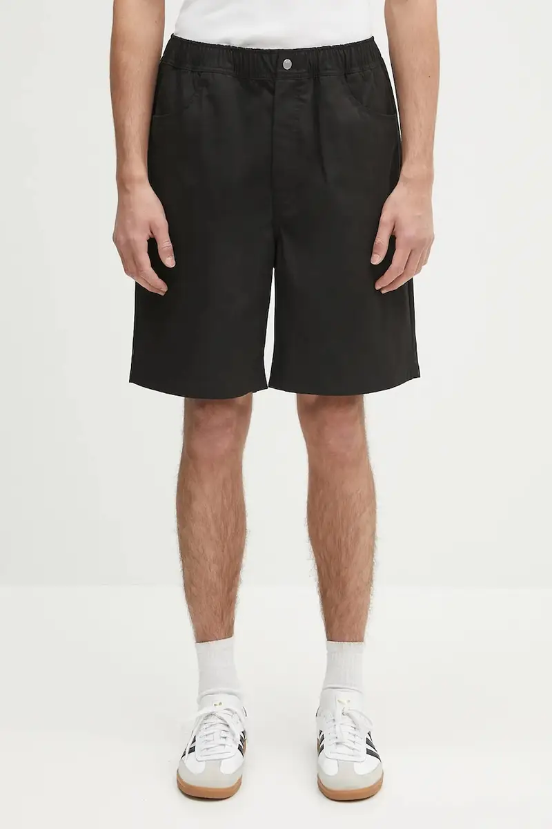 pantaloncini Ragnar Fine Broken Twill Shorts uomo colore nero N35.0620.9999