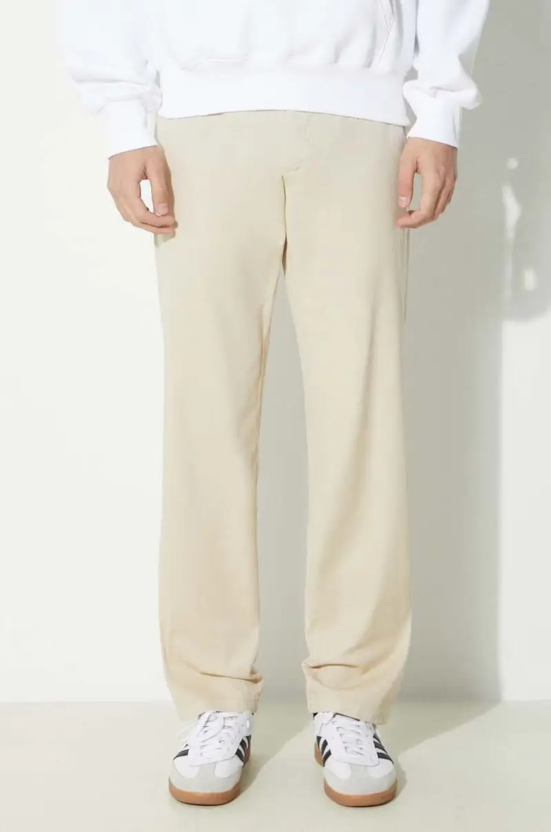 pantaloni Aros Regular Organic Beige