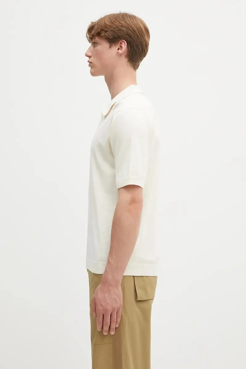 Norse Projects Polo Uomo Beige 2454619 miniatura 2