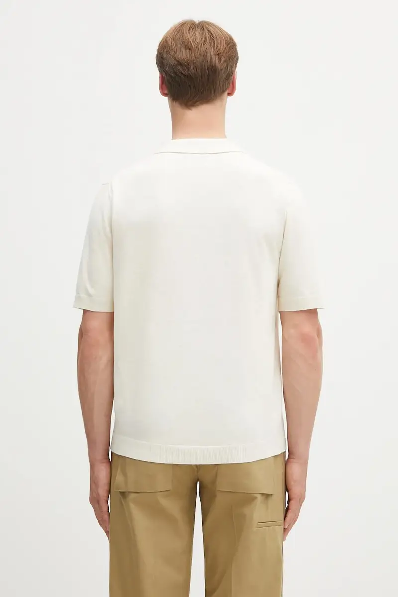 Norse Projects Polo Uomo Beige 2454619 miniatura 3