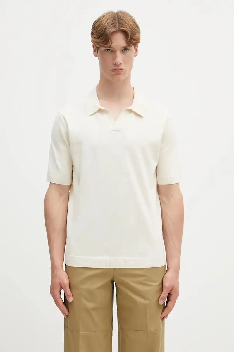 Norse Projects Polo Uomo Beige 2454619