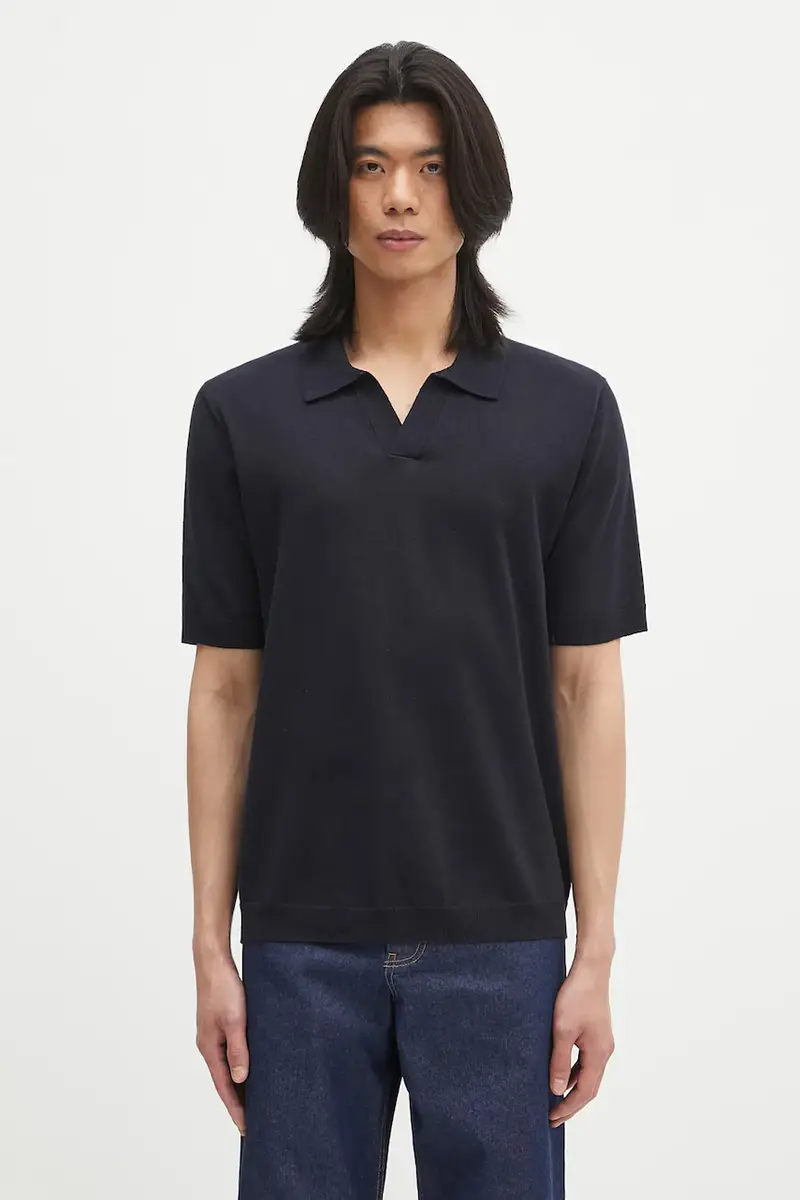 Norse Projects Polo Uomo Blu 2808823