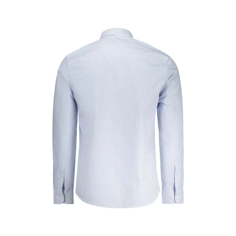 North Sails Camicia a Maniche Lunghe Uomo Azzurra con Ricamo miniatura 2