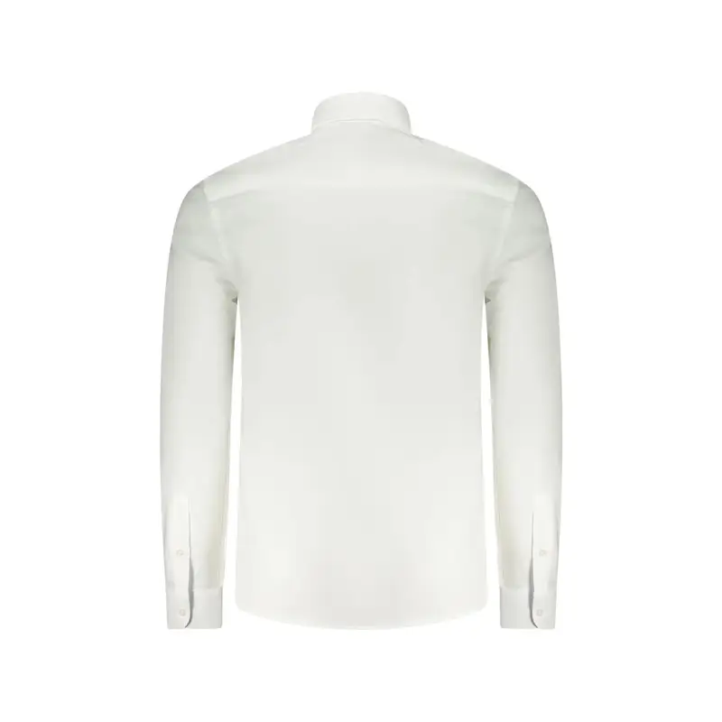 North Sails Camicia Maniche Lunghe Uomo Bianca con Ricamo miniatura 2