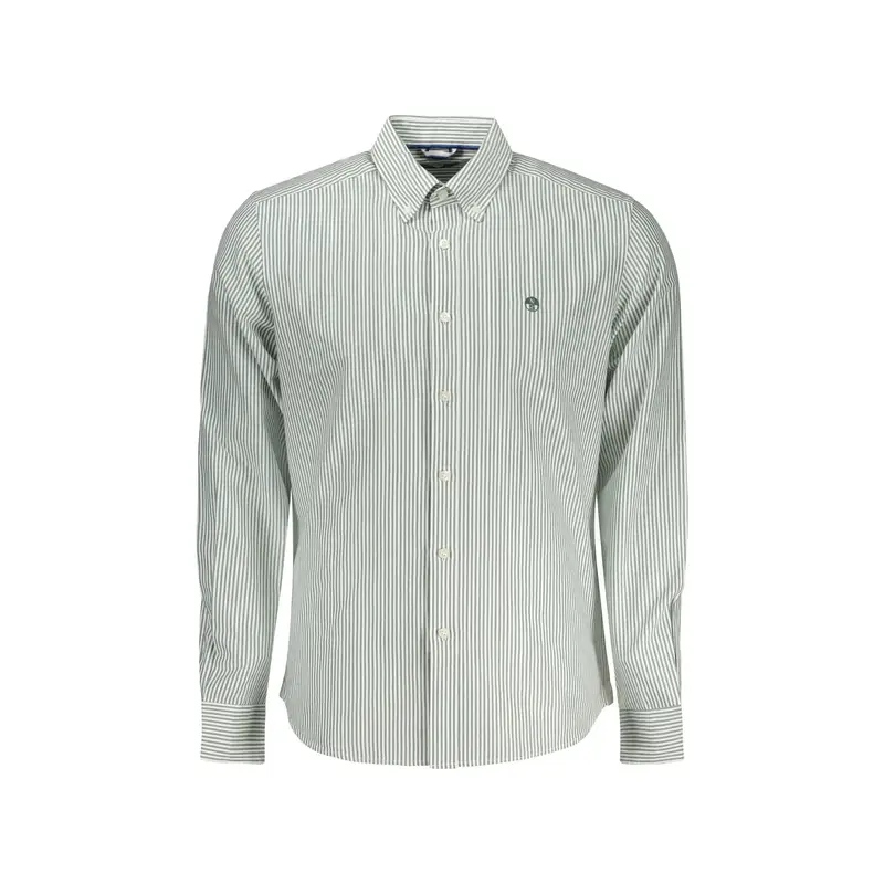 Camicia Maniche Lunghe Uomo Bianca Ricamo Bianco