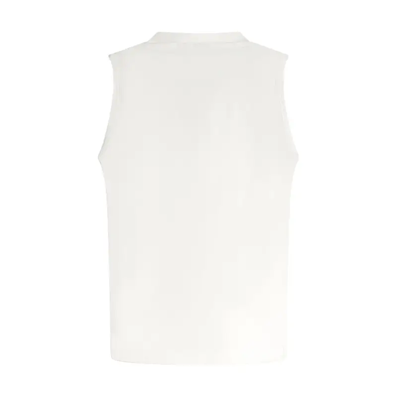 Canotta Bambino Bianca Stampa Logo Bianco miniatura 2