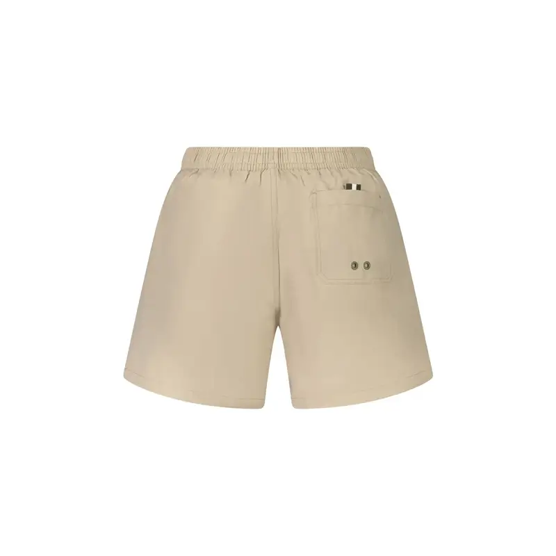 Costume da Mare Uomo Beige Logo miniatura 2