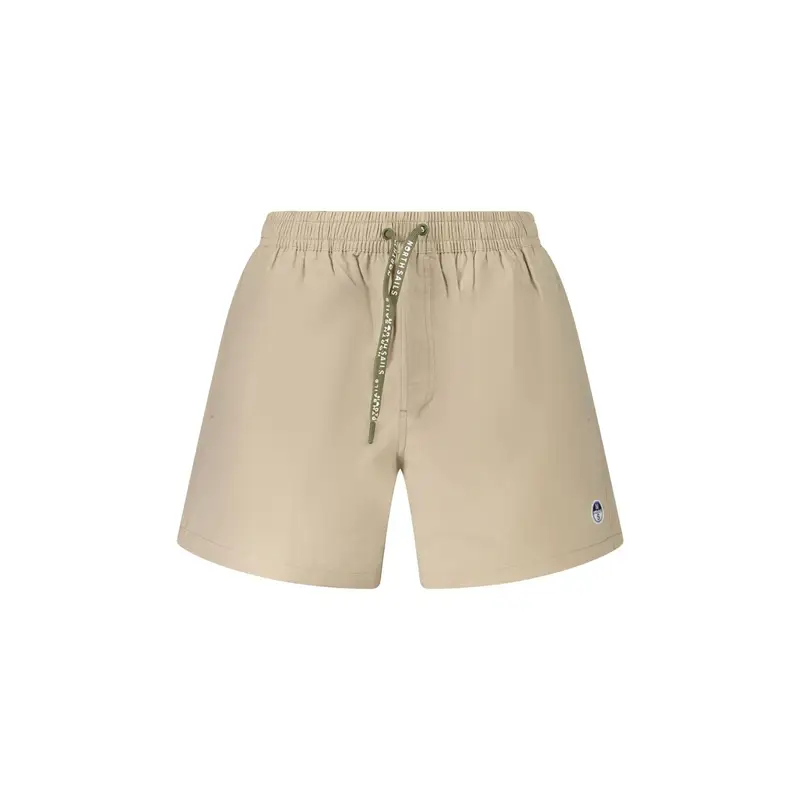 Costume da Mare Uomo Beige Logo