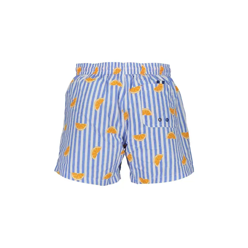 Costume da Mare Uomo Blu Logo miniatura 2