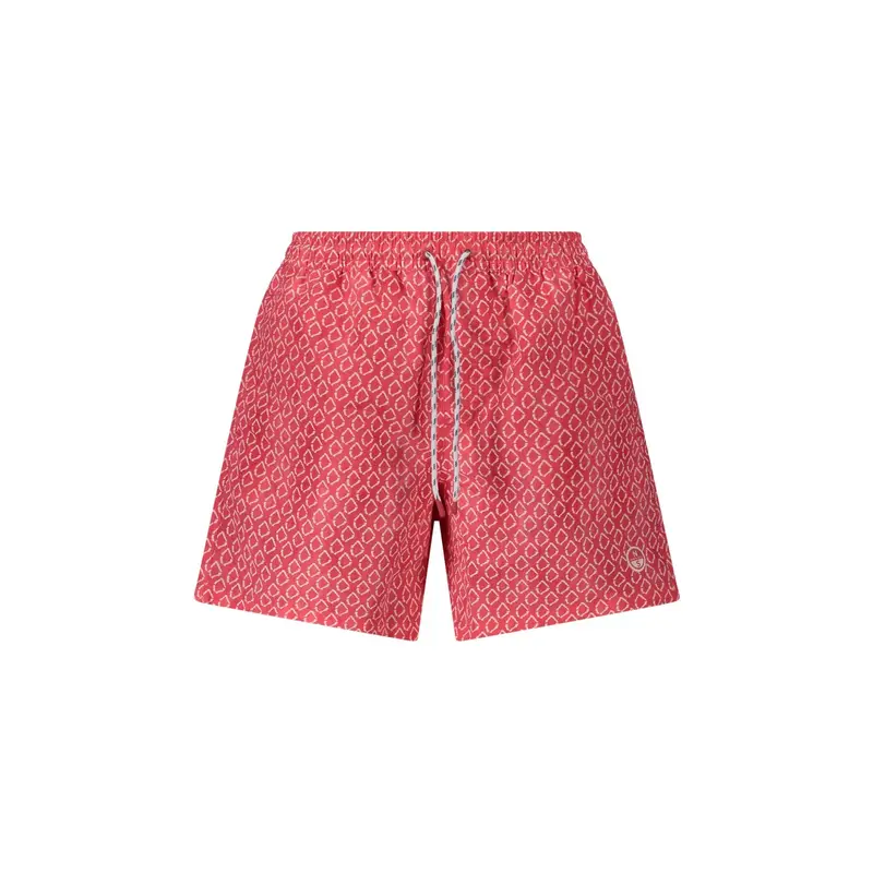 Costume da Mare Uomo Rosso Logo