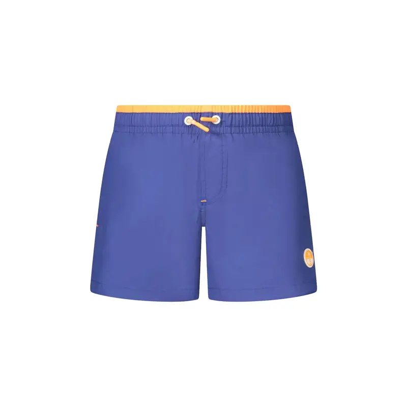 Costume Mare Bambino Blu Logo