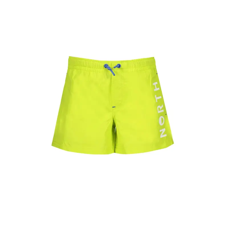 Costume Mare Bambino Verde Stampa Logo