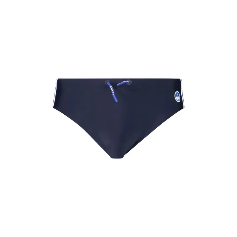 Costume Mare Uomo Blu Logo