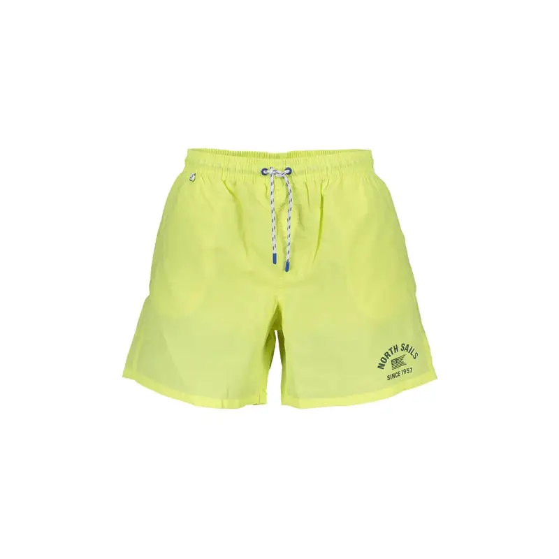 Costume Mare Uomo Giallo Stampa