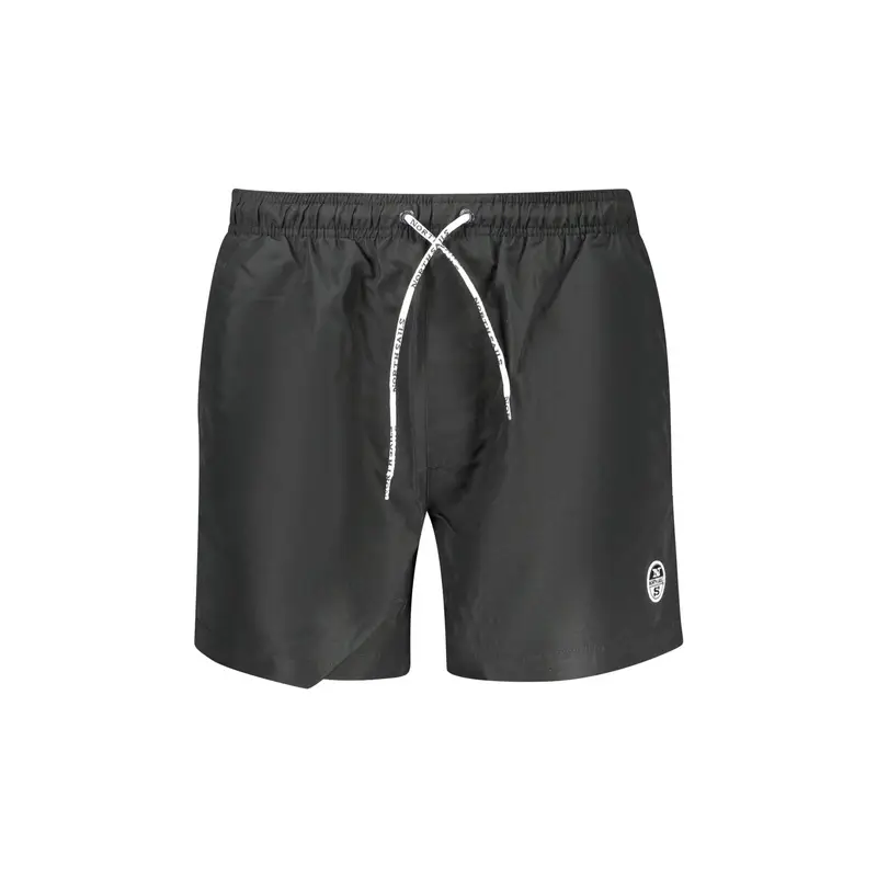 Costume Mare Uomo Nero Logo