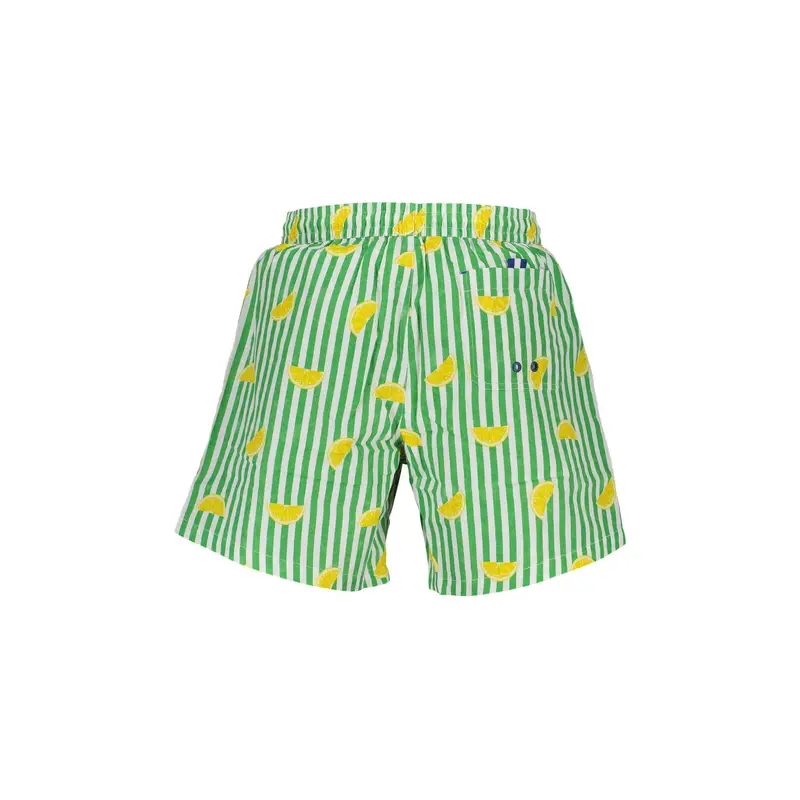 Costume Mare Uomo Verde Logo miniatura 2