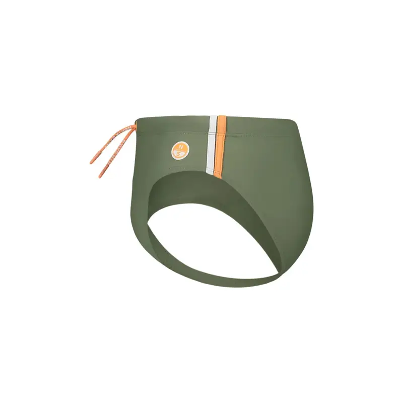 Costume Mare Uomo Verde Logo miniatura 3