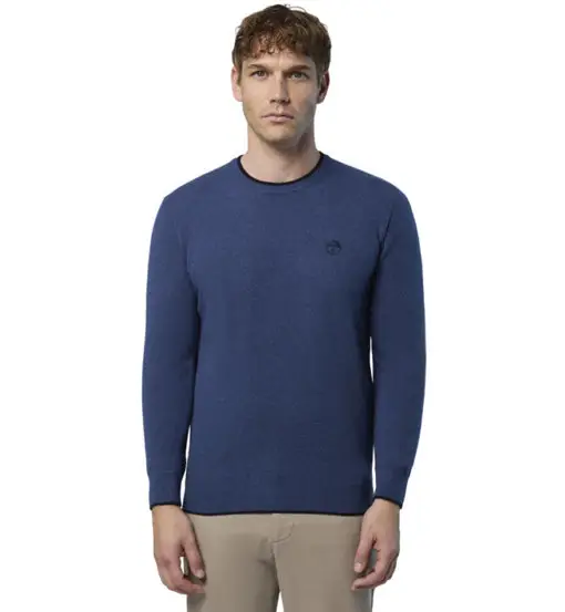 Crewneck 12GG - maglione - uomo Blue