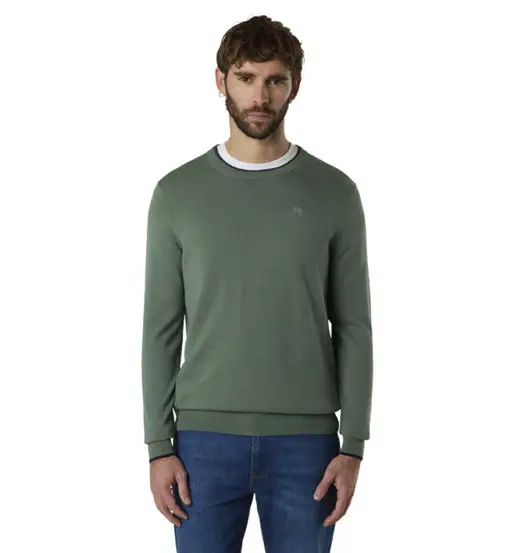 Crewneck 12GG - maglione - uomo Green
