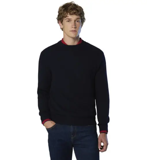 Crewneck 7GG Knitwear M - maglione - uomo Blue