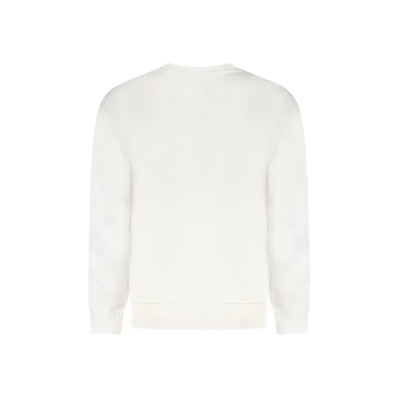 North Sails Felpa Maniche Lunghe Bambino Bianca con Stampa Logo miniatura 2