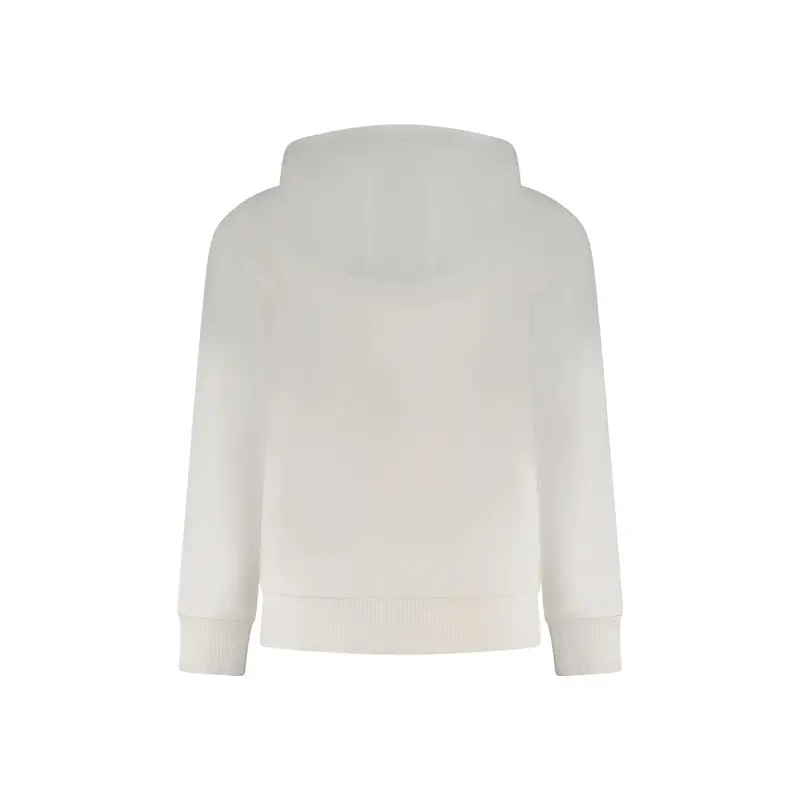 North Sails Felpa Maniche Lunghe Bambino Bianco con Cappuccio miniatura 2