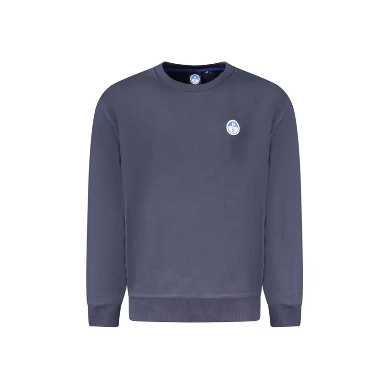 North Sails Felpa Bambino Blu con Logo