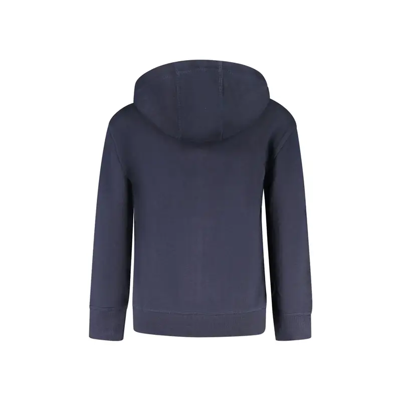 North Sails Felpa Bambino Blu con Cappuccio e Zip miniatura 2