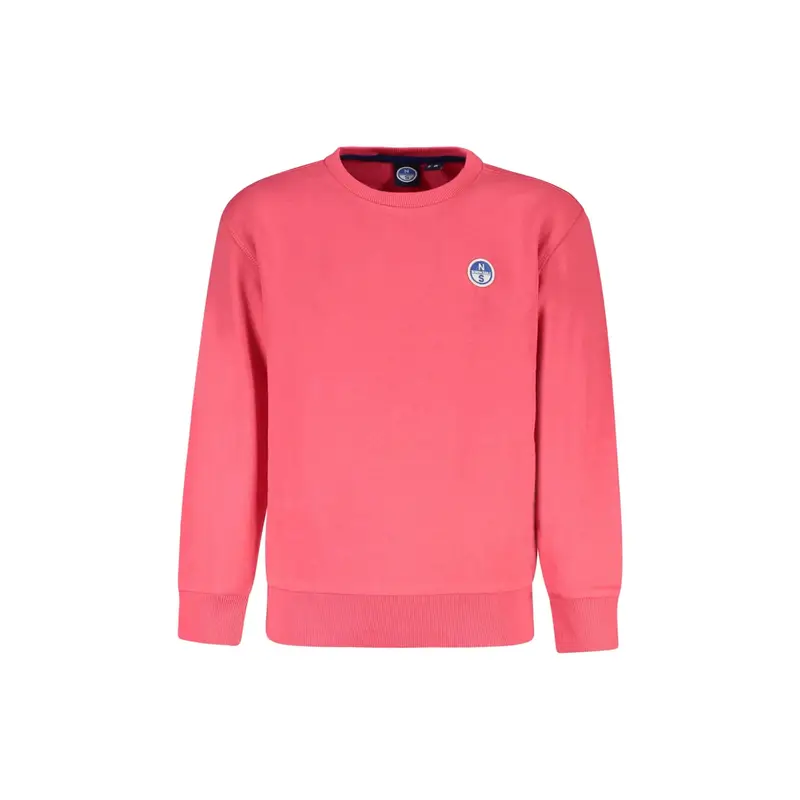 North Sails Maglia Bambino Rosa con Logo