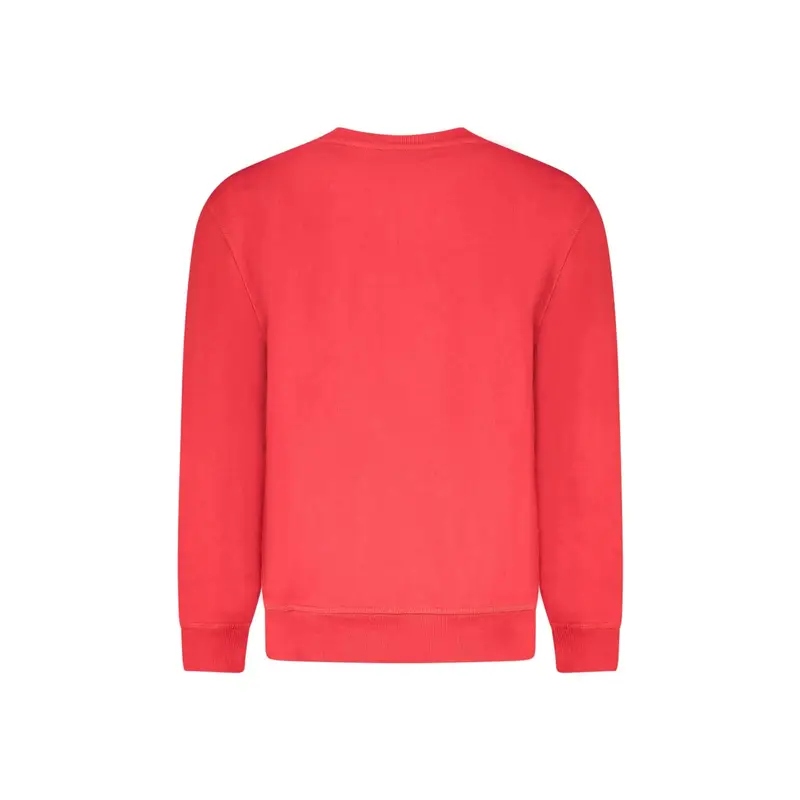 North Sails Felpa Maniche Lunghe Bambino Rossa con Stampa miniatura 2