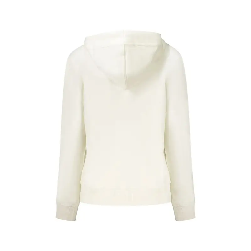 North Sails Felpa Maniche Lunghe Donna Bianca con Cappuccio e Stampa miniatura 2