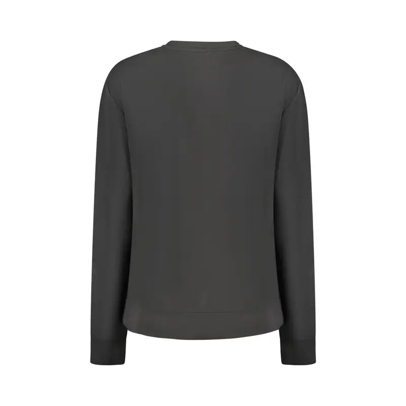 North Sails Felpa Donna Nera con Stampa in Rilievo miniatura 2