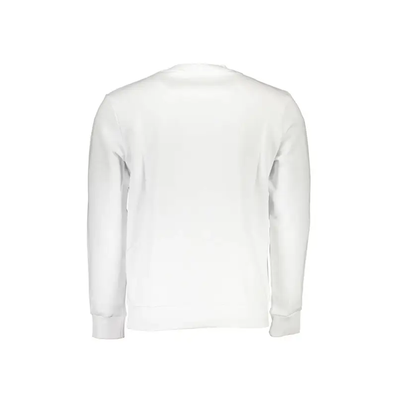 North Sails Felpa Maniche Lunghe Uomo Bianca con Stampa miniatura 2