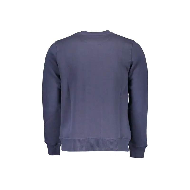 Felpa Maniche Lunghe Uomo Blu Logo miniatura 2