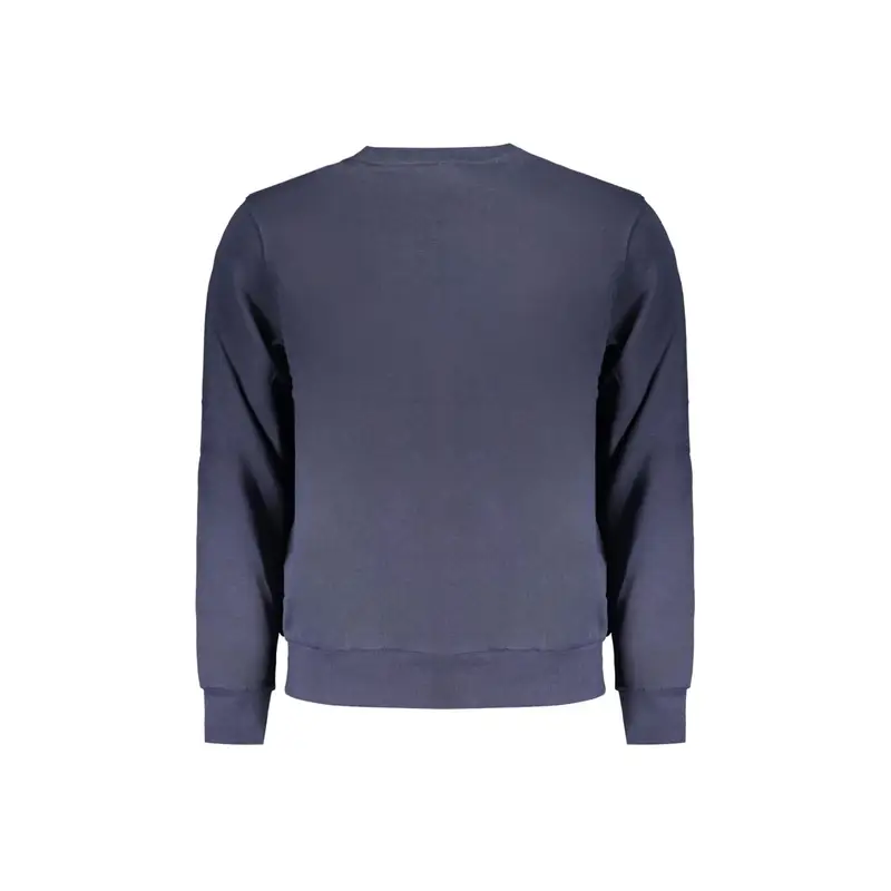 Felpa Maniche Lunghe Uomo Blu Logo miniatura 2