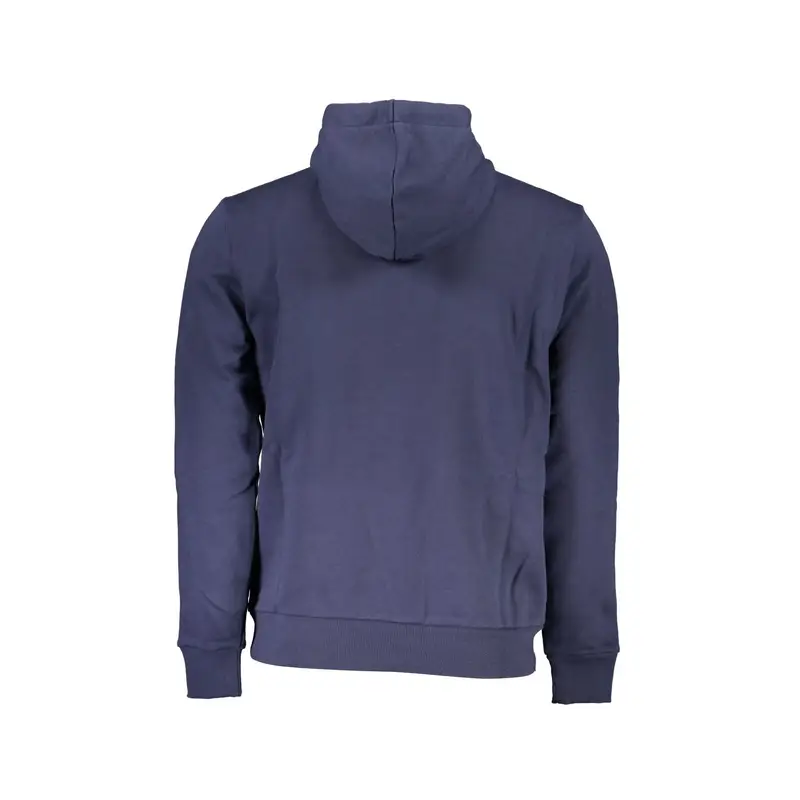 Felpa Maniche Lunghe Uomo Blu Ricamo miniatura 2