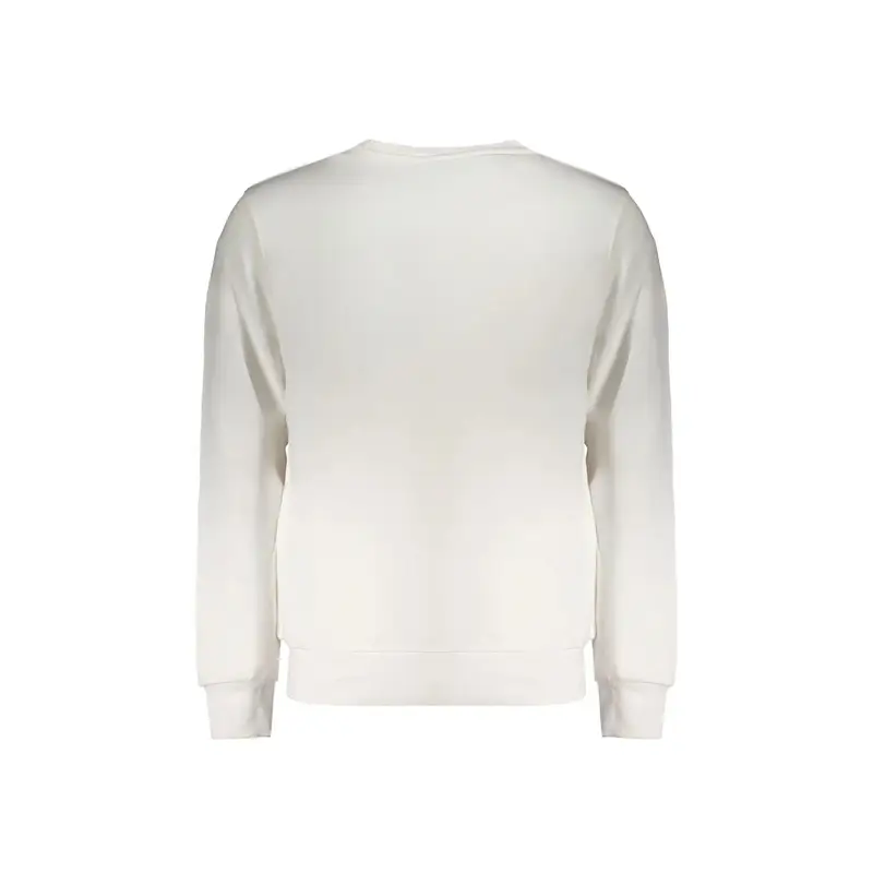 Felpa Uomo Bianca Girocollo Garzata Bianco miniatura 2