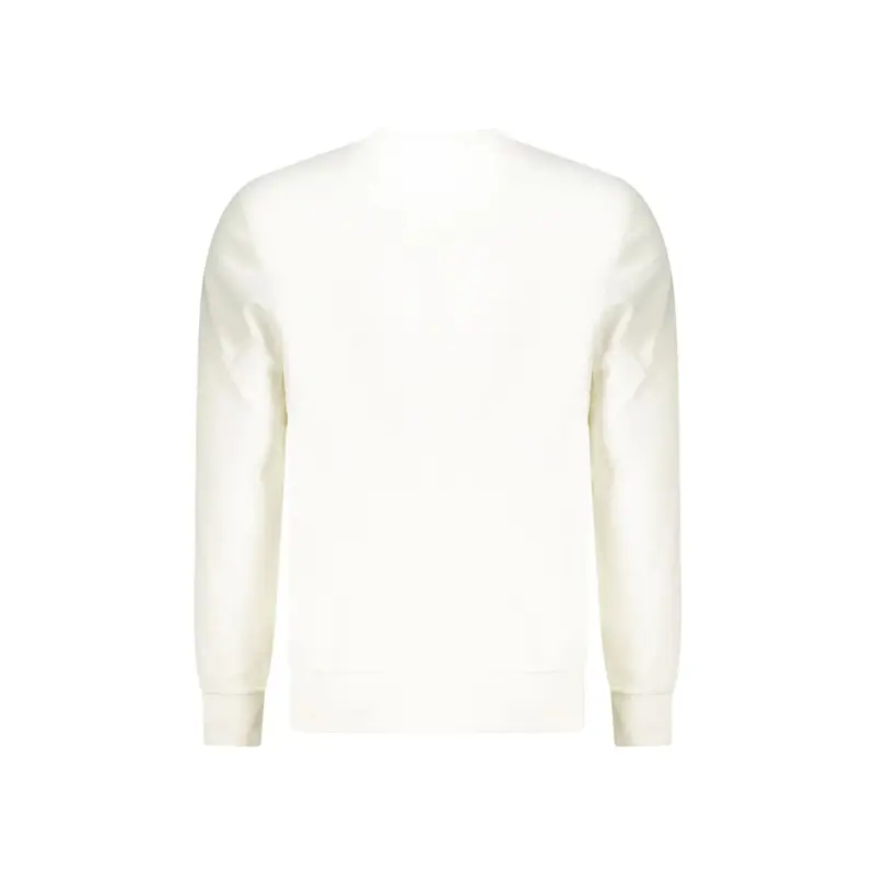 Felpa Uomo Bianca Girocollo Garzata Bianco miniatura 2