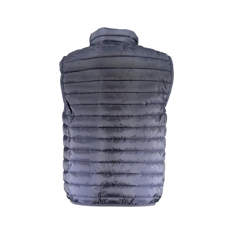 Giubbotto Bambino Blu Zip Logo miniatura 2