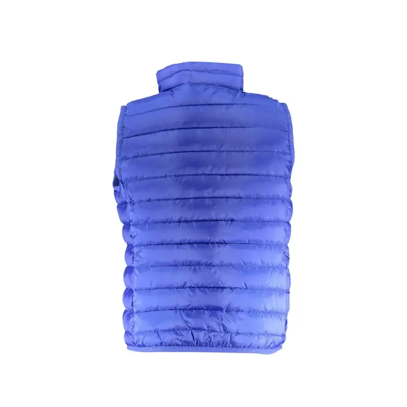 Giubbotto Bambino Blu Zip Logo miniatura 2