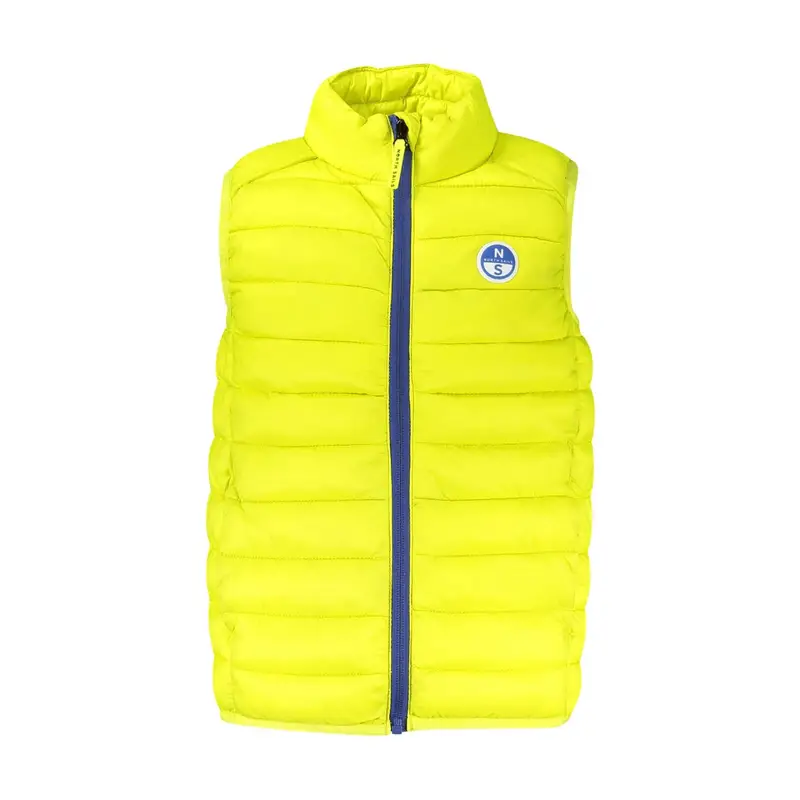 North Sails Giubbotto Smanicato Bambino Giallo con Zip