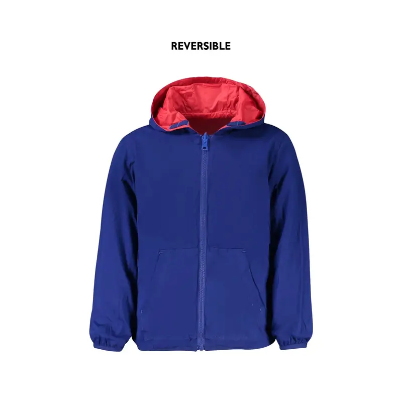 Giubbotto Bambino Rosso Reversibile con Logo miniatura 3